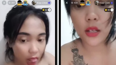 Tante Kia Cilok Colok Batang Berurat